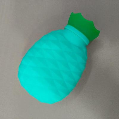 Thickened Silicone Hot Water Bottle with Plush Cover – Large, Explosion-proof Design for Women's Abdominal Warming