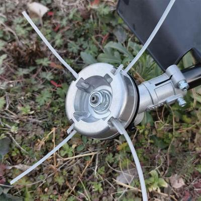 Universal Aluminum Alloy Lawn Mower Head and Replacement Nylon Steel for Lawn Mowing Line Lawn Mower Weed Head Accessories