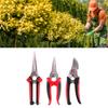 Silver and Red Pruning Shears Set Heavy Duty Bypass Pruners Professional Flower Shears
