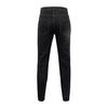 Men Striped Zipper Denim Hole  Vintage Wash Hip Hop Work Trousers Jeans Pants