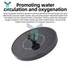 Waterfall Fountain Mini Solar Water Fountain Pool Pond Garden Decoration Outdoor Bird Bath Solar Powered Fountain Floating Water