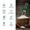 Digital Cereal 14 Hygrometer Kinds Grain Moisture Meter Voice Alarm Metal Probe High Sensitivity