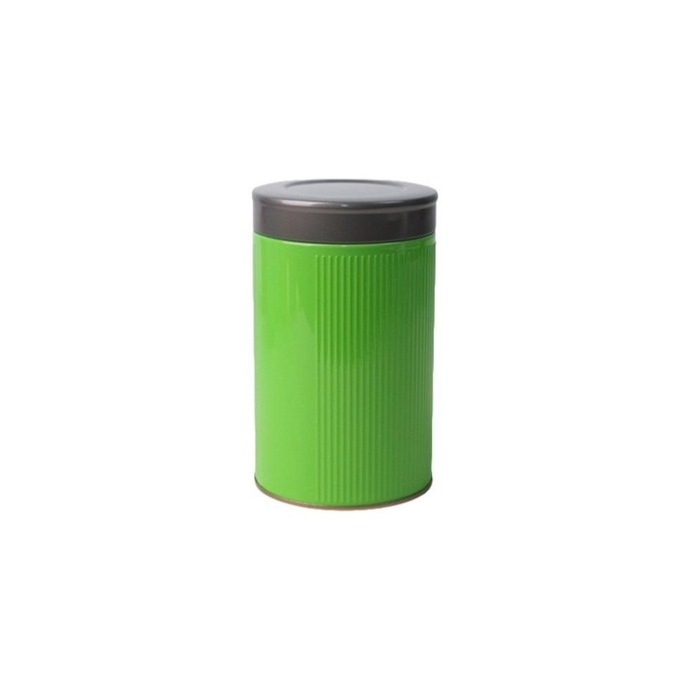 Circular Pattern Tea Storage Box Thickened Metal Storage Can Mini Tea Sealed Jar  Household Use