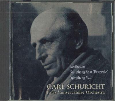 CD SCHURICHT - Beethoven , Symphonies Nos, 6, 7 GS2045 GRAB RECORDINGS Japan Obi Classical Used