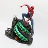 New Avengers Iron League Ps4 Game Statue 18Cm Spider Man Figurine Scene Model Collectible Figurine Boy Fan Gift