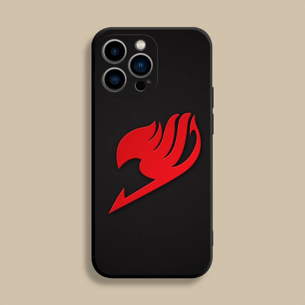 Anime Fairy Tail Comics Phone Case For iPhone 17,16,15,14,13,12,Pro,Max,Plus,E,SE4,Air,Mini Black Soft Cover