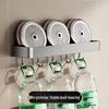 Wall-Mounted Multifunctional Kitchen Spice and Knife Organizer