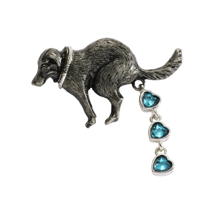 Fashionable Dog Poop Brooch Adornment Designed for Comfort and Durability Enhances Your Look with a Touch of Humor