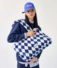 Macni Harley Quinn Checker Shoulder Bag_Navy