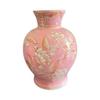 Blue and White Porcelain Vase Pink Pot Chinese-style Retro Porcelain Jars Flower Vase Flowerpot Home Decoration Accessories