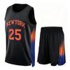 Mens NBA Basketball Jersey Sleeveless Custom11 Brunson 33 Ewing 32 25 Bridges Team Fan Apparel