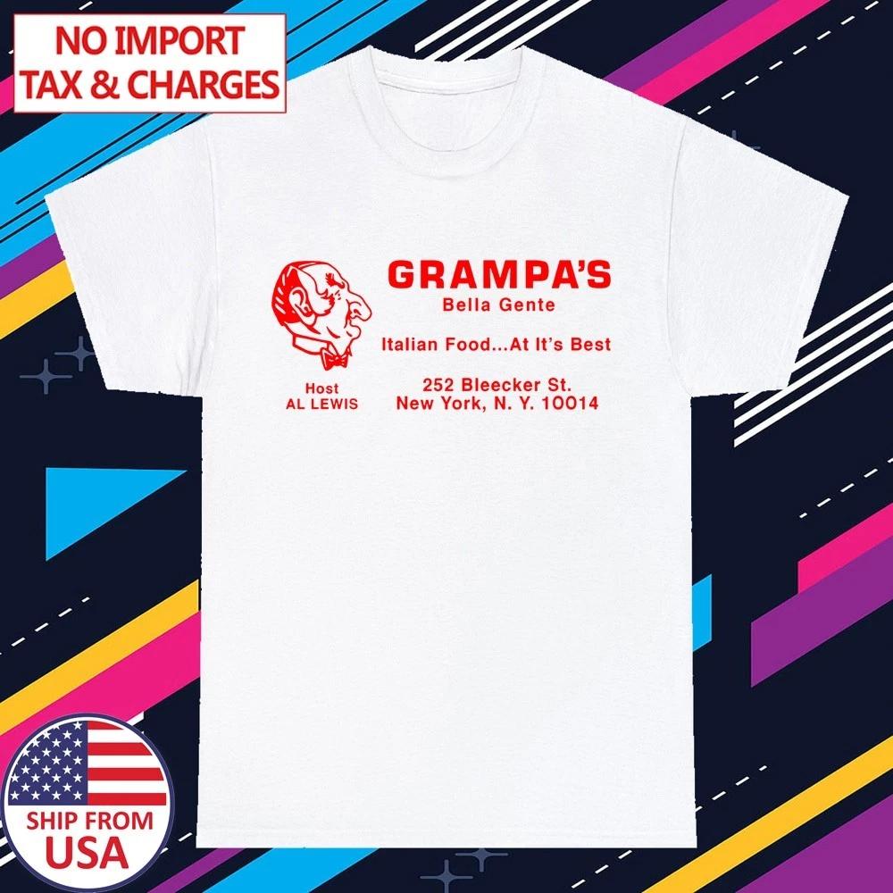 

Grampa s Bella Gente Monster Vampire Italian Men s White Size S-5XL S