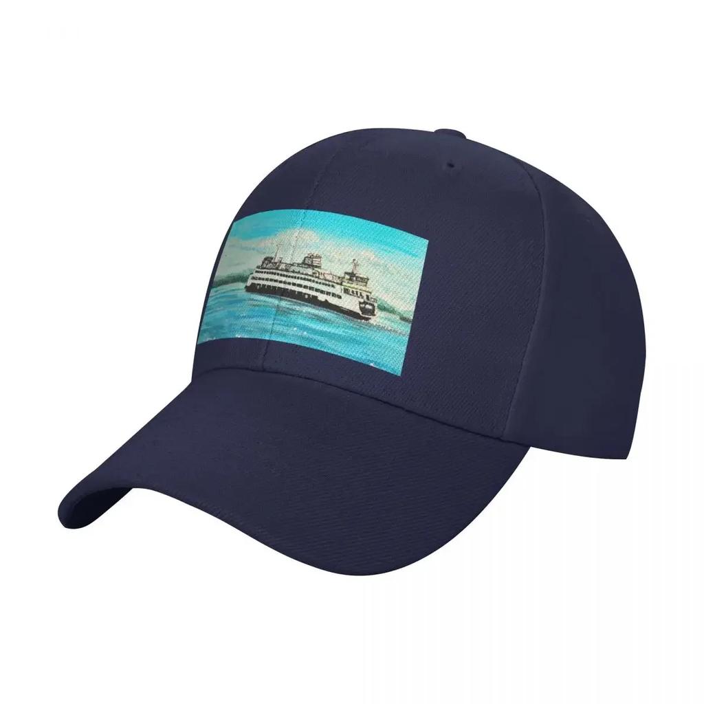 Ferry Painting Baseball Cap Ball  Sunscreen New In The Hat Hats Man Womens