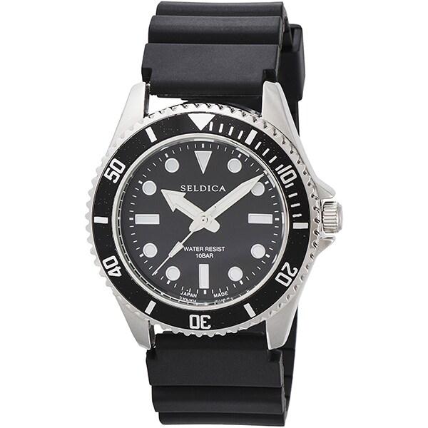 CREPHA 10 ATM SD-AM338-BKS Wrist Watch