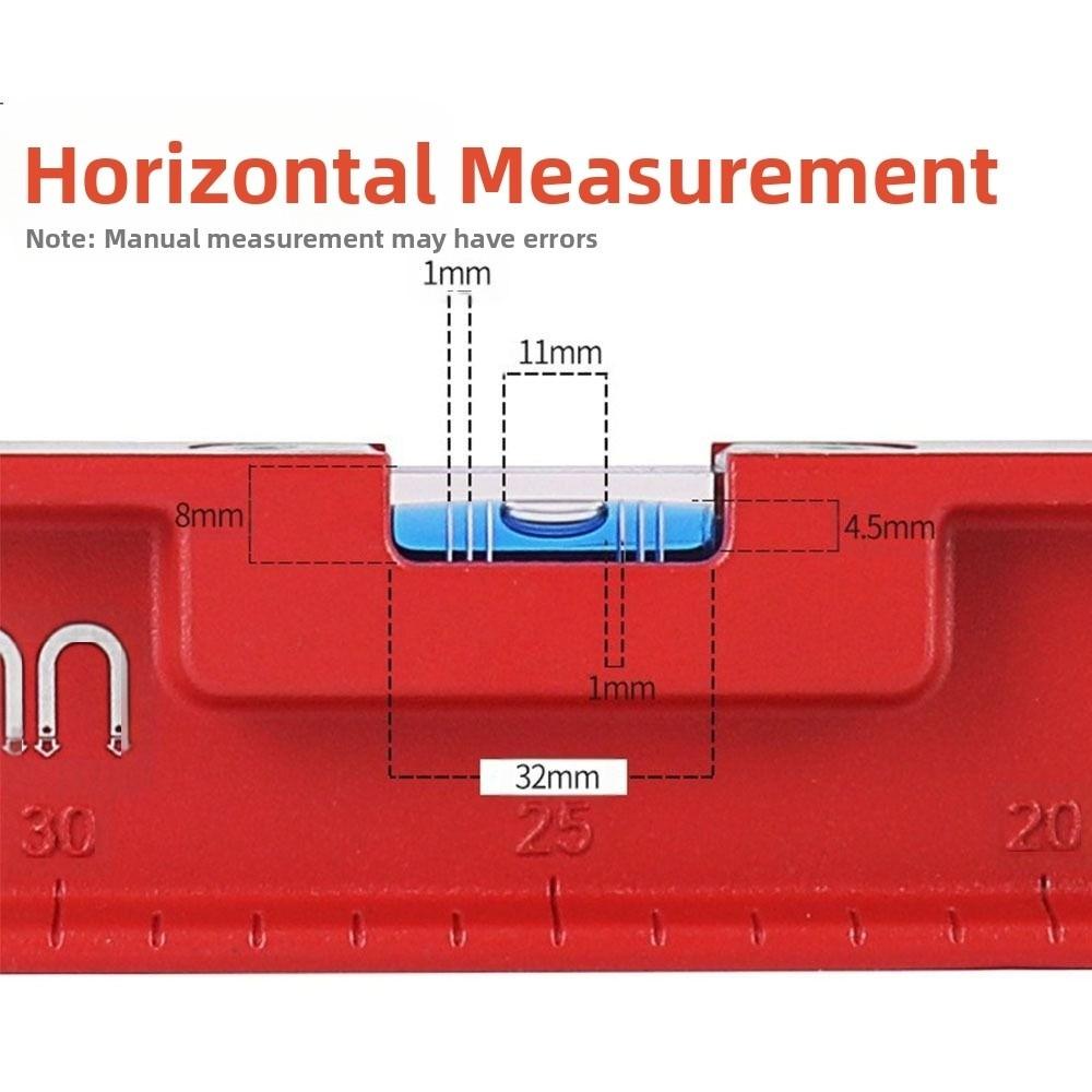 High-Precision  Measurement Level Ruler Aluminum Angle Finder Spirit Level  Household
