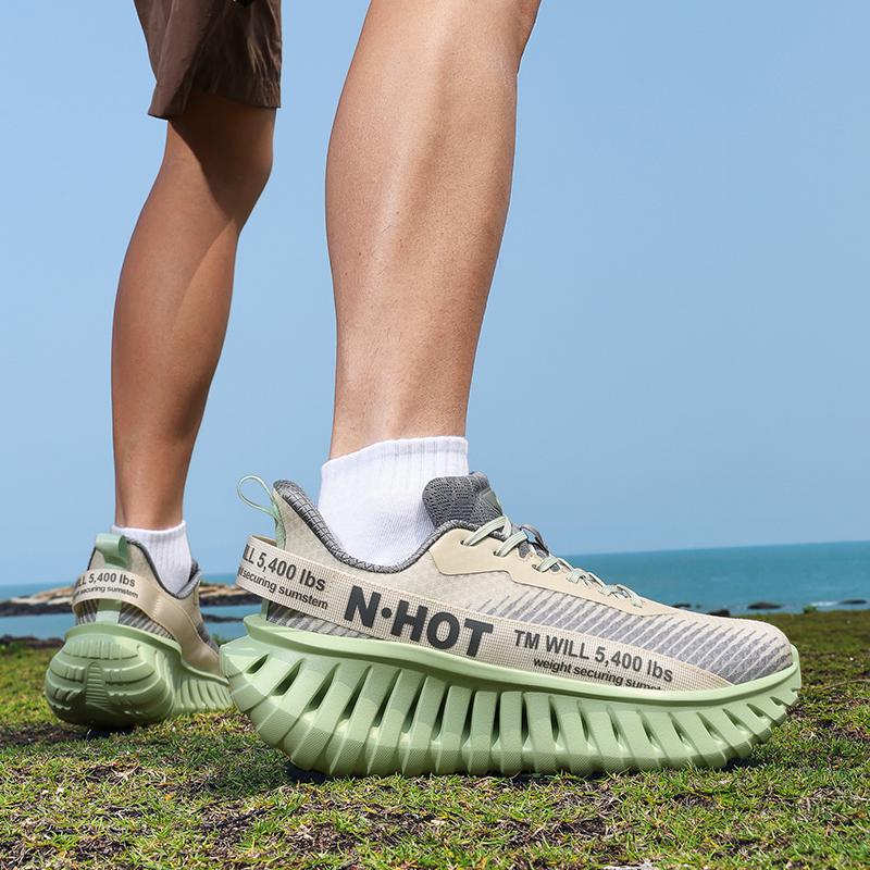 Herren Atmungsaktives Mesh Herren Jogging-Sneakers Große Größe Plateau Herren Trainer De Hombre Hohe Qualität Unisex Laufschuhe