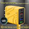 150W Universal Multi-Port Super Fast Charging Mobile Charger Plug