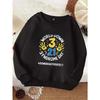 European Sizes Kids' Round Neck Sweatshirt, Casual and Fashionable Printed Long-Sleeve Top,  Trendy Style for  Outfits