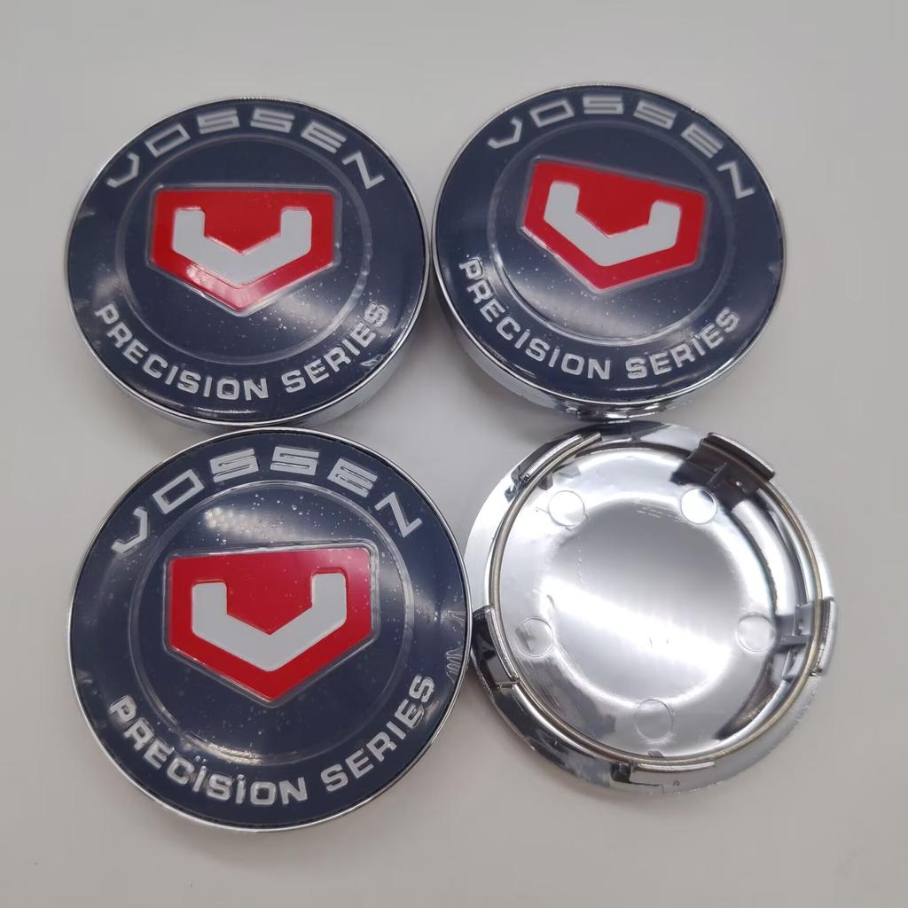 4pcs 58mm Vossen Wheels Center Hub Caps Auto Rims Dust Cover For VOSSEN Precision Series Logo Emblem Badge Car Tire Accessories