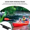2Pcs Deck Kayak Rope Rack Kayak Rope Frame Cleat Hardware Nylon Boats Kayak Canoes Cleat Fixed Stand Easily to Install