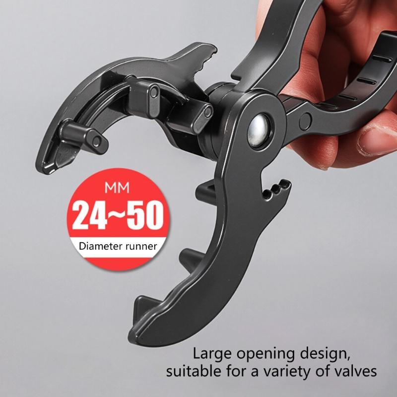 Tank Valves Wrench Disassembly Pliers Adjustable Valves Spanner Cylinder Remover for Home Industrial Application