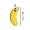 Plush Banana Bear Pencil Case Cartoon Chicken Drumstick Large Capacity Stationery Organizer Storage Bag Pen Bag Makeup Bag
