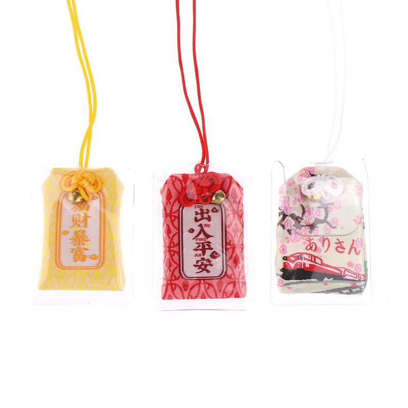 Kid Gift Pendant Classic Japanese Prayer Imperial Amulet Omamori Fortune Success Workgod Of Wealth Cartoon Blessing Bag