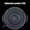 3inch Round Loudspeaker Subwoofer Speaker 6Ohm/8Ohm Rubber Side Speaker Round Speaker Amplifier For Home Theater