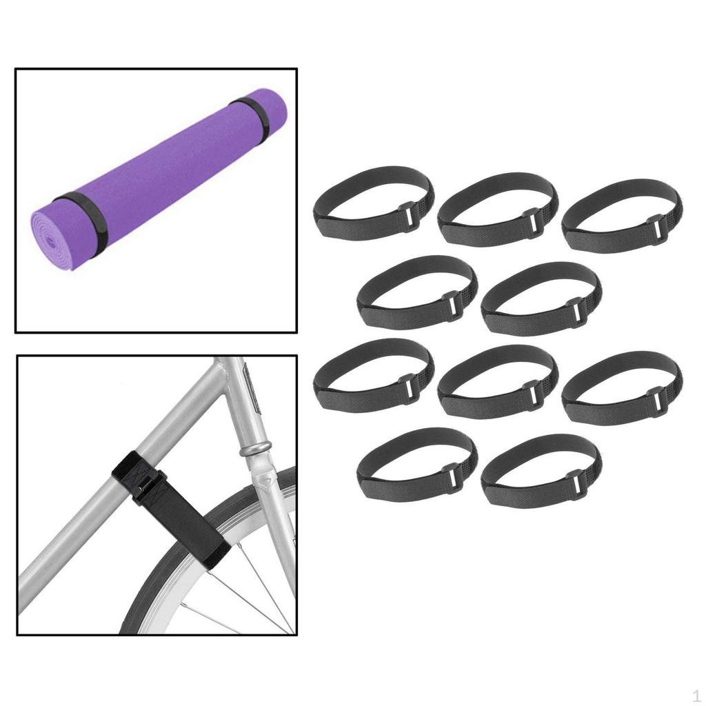 Bike Wheel Stabilizer Straps Yoga Lashing Grip Adjustable Stronger Nylon Reusable tie Belts