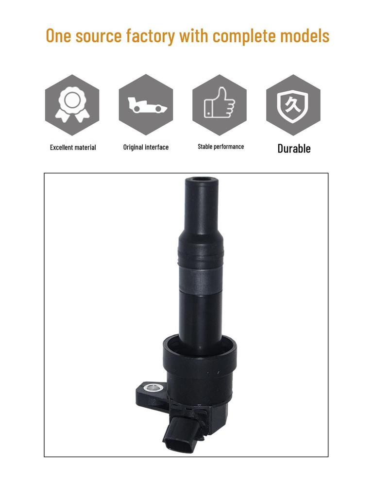 High Voltage Ignition Coil for Kia Hyundai I10/Picanto (27301-04000 0986221075)