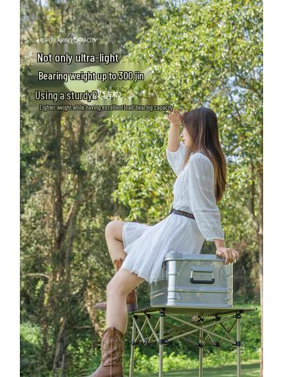 Ultra-light Portable Folding Outdoor Table & Chair Set for Camping and Picnics