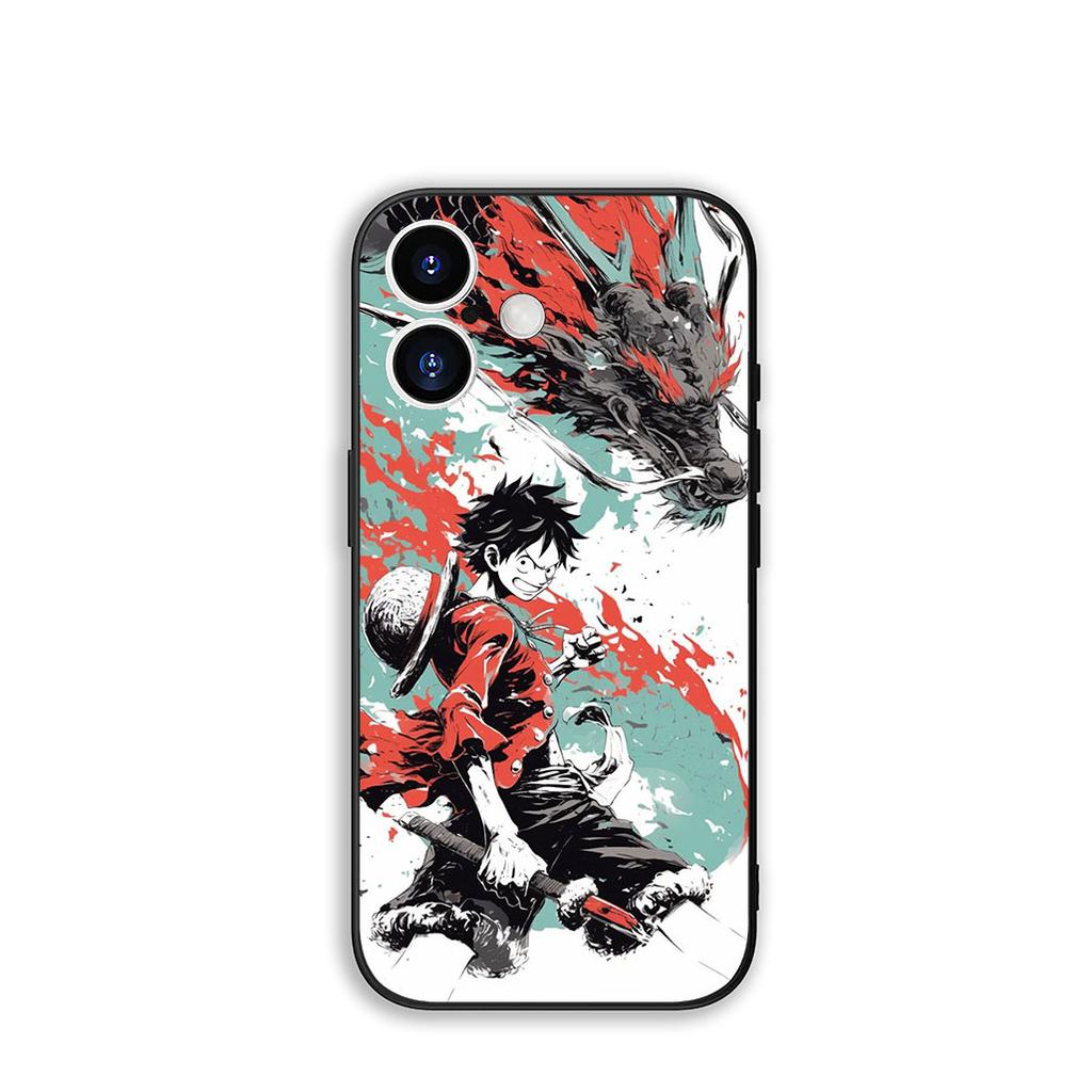 Phone Cover Luffy One Piece Roronoa Zoro Casing for Apple iPhone 16 15 14 Plus 13 12 Mini 17 Pro Max + ProMax 16E Air 15+ Case