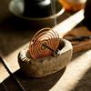 Resin Mosquito Coil Tray Imitation Stone Ash Catcher Home Decor Coil Holder  Meditation Space