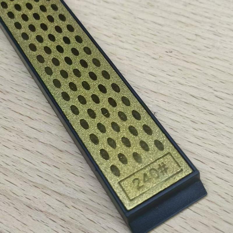 Zlatá barva Prémiové diamantové brousky-Špičkové brousky pro nože nůžky Náhradní kámen