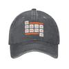 Washed Baseball Cap ATEEZ  Periodic Table Summer Trucker Hat For Unisex Unisex  Fashion Outdoor Gym Sun Baseball Caps