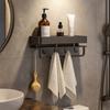 Rustproof Wall Shelf Wear-resistant Organizer Rack Durable Shower Storage Rack  Apartment