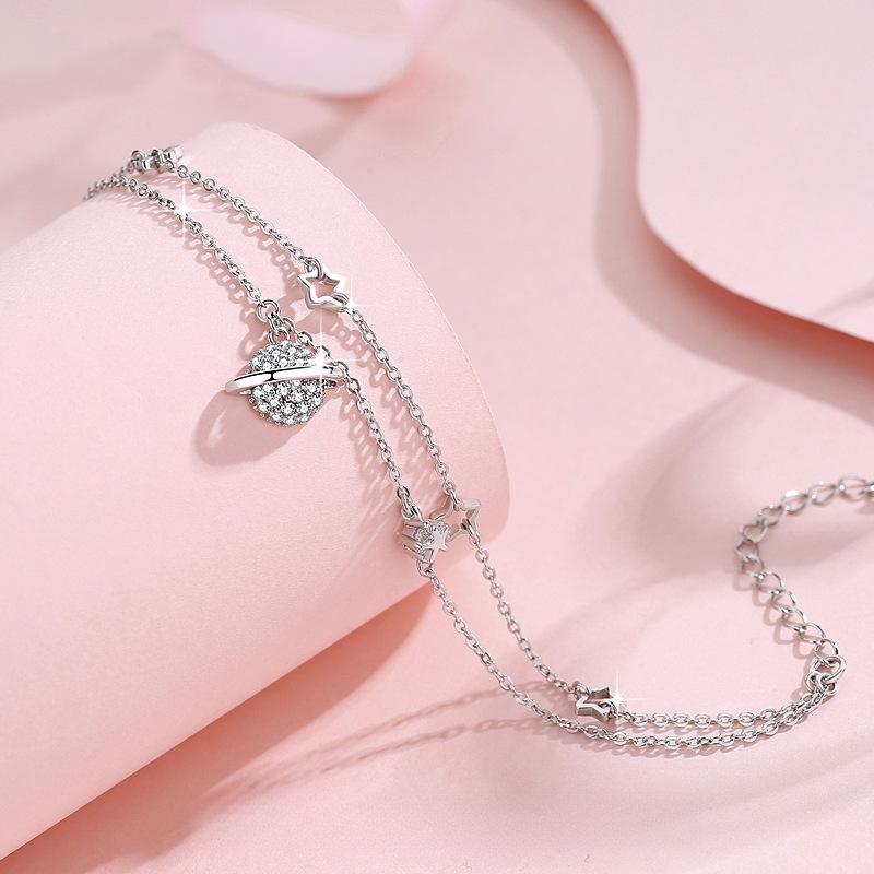 Dream Planet Bracelet Ins Niche Light Luxury Korean Version Qixi Festival Gift Valentine's Day for Girlfriends and Girlfriends