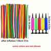 40/80/120pcs Long Balloons Wiht Pump Twisting Balloon Thickening Modeling Long Magic Balloons for Animal Model Weddings JXB