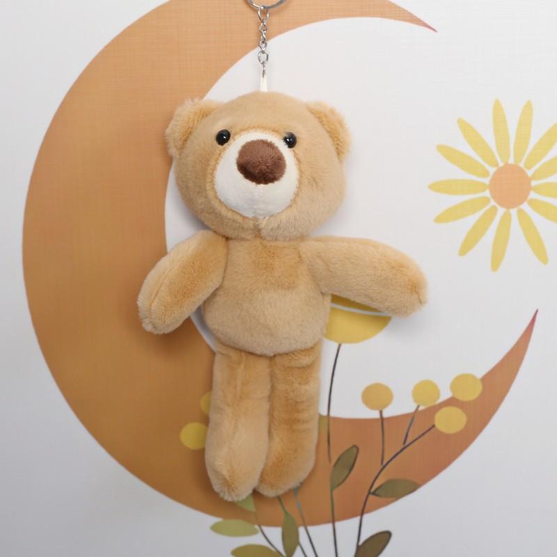 Creative New Cute Teddy Bear Rabbit Plush Toy Doll Pendant Car Student Schoolbag Hanging Ornament Doll