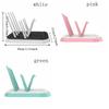 Foldable Baby Bottle Drying Rack Plastic Sturdy Drain Storage Rack Detachable Portable Bottle Cleaning Dryer