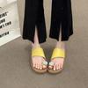 Fashion 2025 Flats Women Clip Toe Slippers Summer Casual Shoes Fashion Woman Sandals New Trend Brand Walking Cozy Beach Shoes
