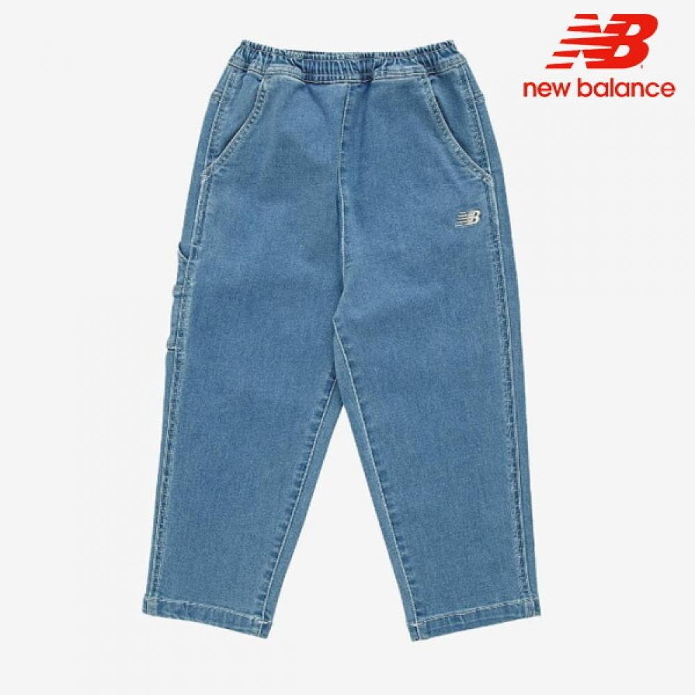 

New Balance Kids Essentials Baggy Fit Denim Pants Nk9te3107u 56 Woven Pants 120/size