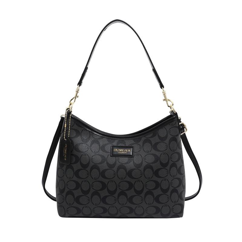 Light Luxury, Commuter Tote Bag Women's 2025 New Armpit Large-capacity Printed Shoulder Messenger Bag