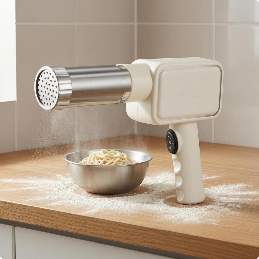 Handheld Electric Noodle Machine Detachable Easy To Clean Pasta Former