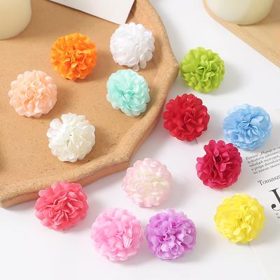 10/20 Stück Künstliche Blumenköpfe 4,5 cm Kunstblume für Heimdeko Garten Hochzeitsparty Dekoration Basteln Girlande Geschenke Zubehör