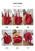 Korean Style Polka Dot Nylon Tote Bag - Fashionable Casual Handbag with Large Capacity for Women