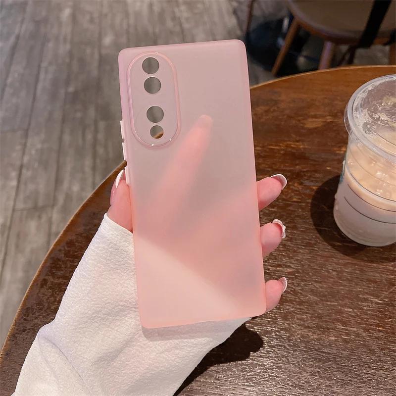

Ultra Slim Matte Silicone Soft Case For Huawei Honor 200 90 80 70 50 Pro Cover Transparent Frosted Back Case Fundas Honor 200 HONOR 50