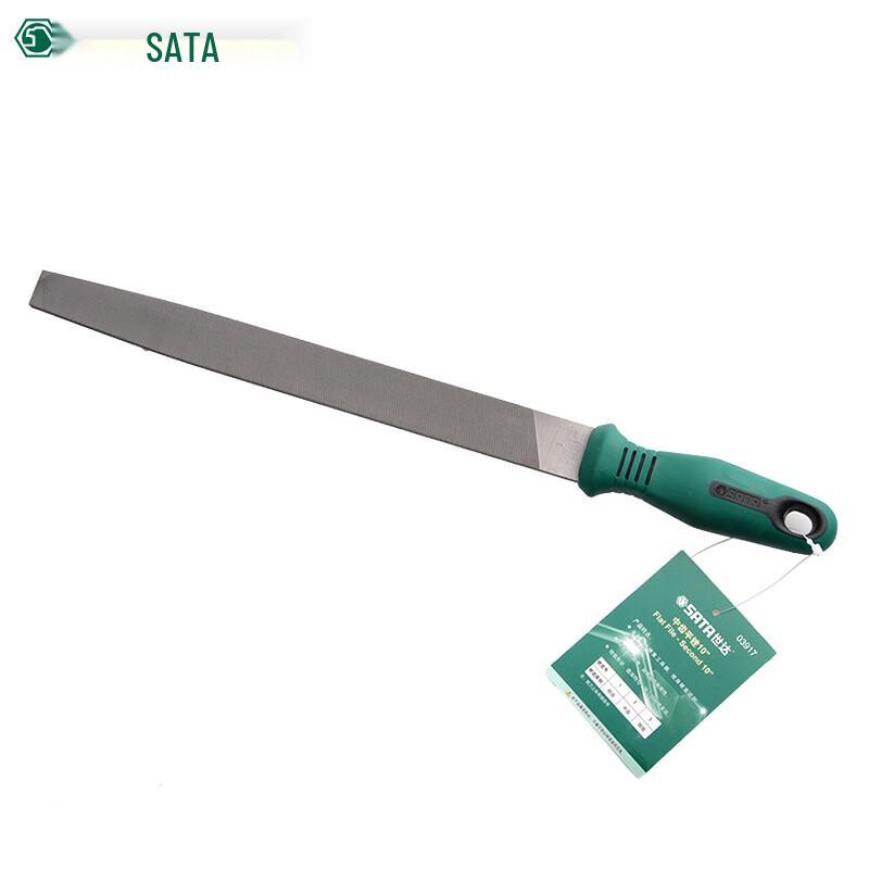 SATA 10-inch Medium Tooth Flat File