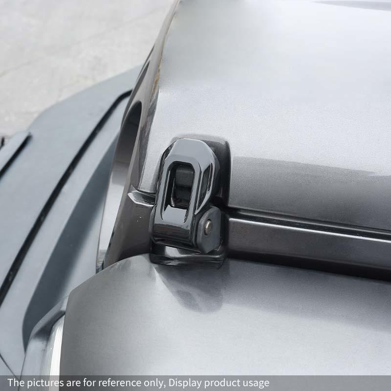  Fit For Jeep Wrangler JL For JT Gladiator 2018 Up ABS Front Engine Hood Ornament Decoration Cover Protective Sticker Car Exterior Accessories