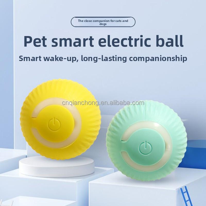 Smart Cat Toys Interactive Toys Training Self-moving Catnip Toys for Cat Electric Automatic Rolling Ball Smart Cat Toy